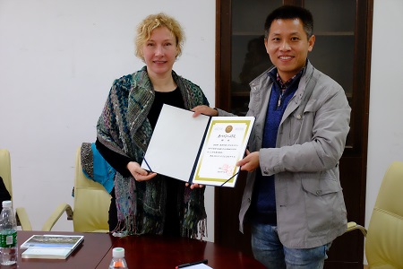 白苏珊教授(Prof Susanne Brandtstädter)与我系师生座谈交流